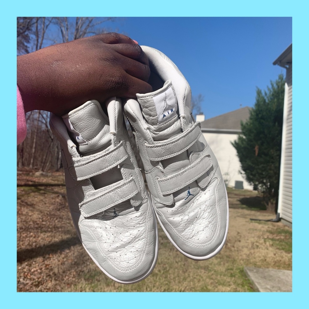 Vintage metallic Jordans